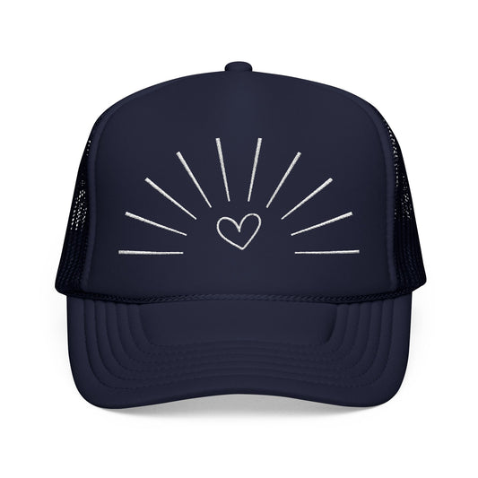 Rays of Sunshine Embroidered Trucker Hat