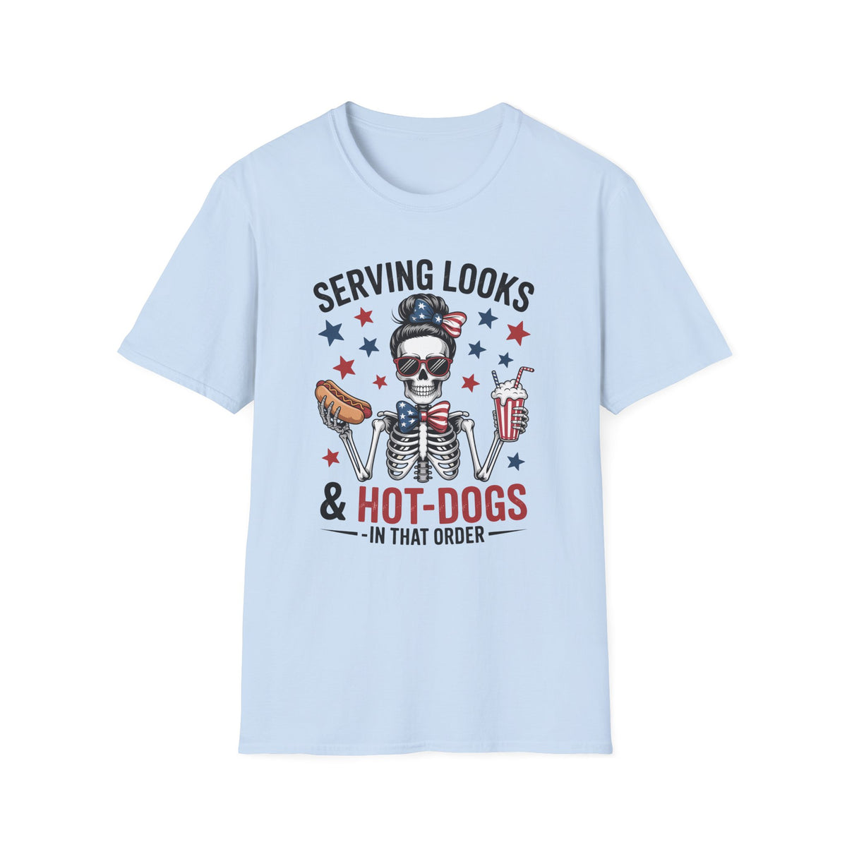 Patriotic Skeleton T-Shirt