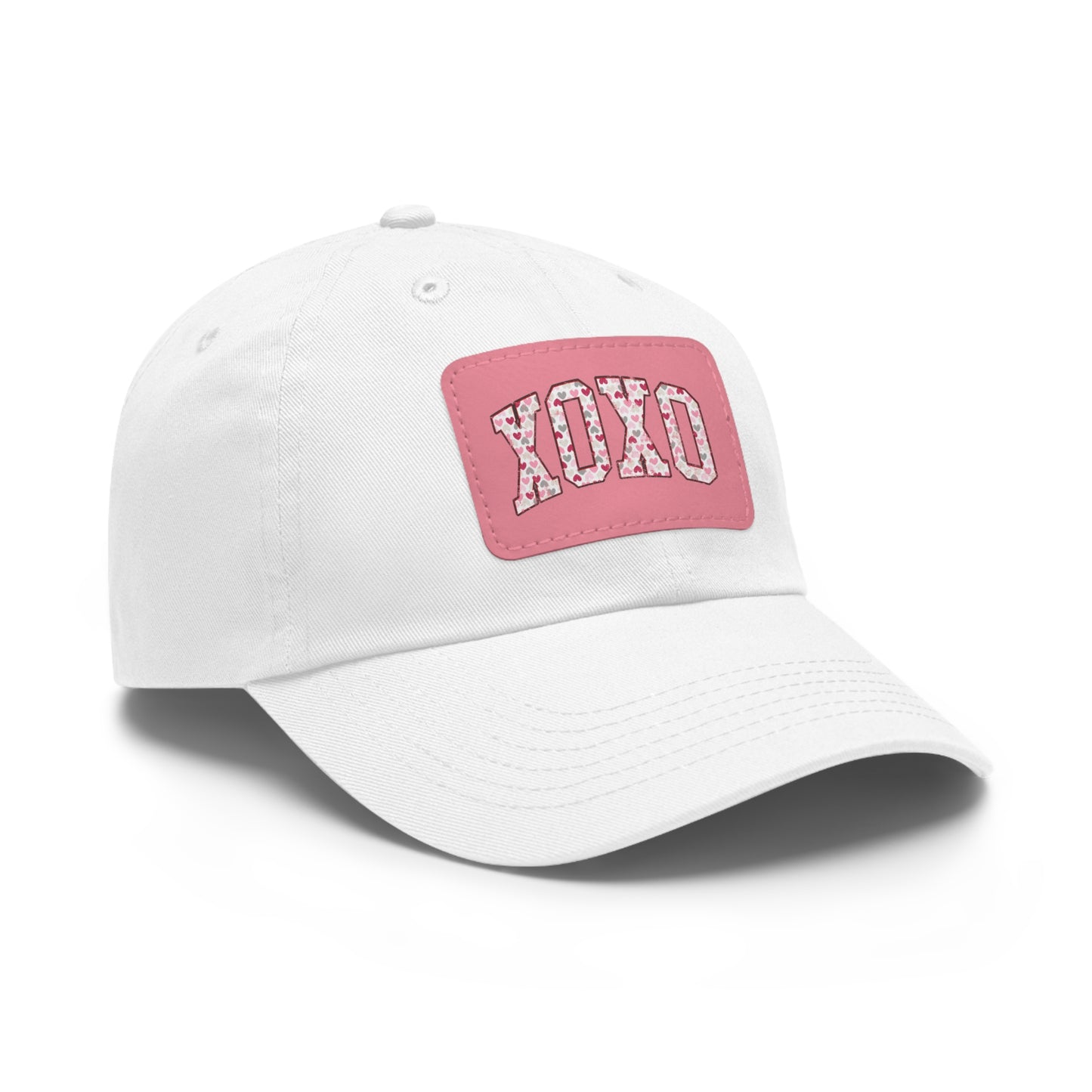 XOXO Leather Patch Ball Cap