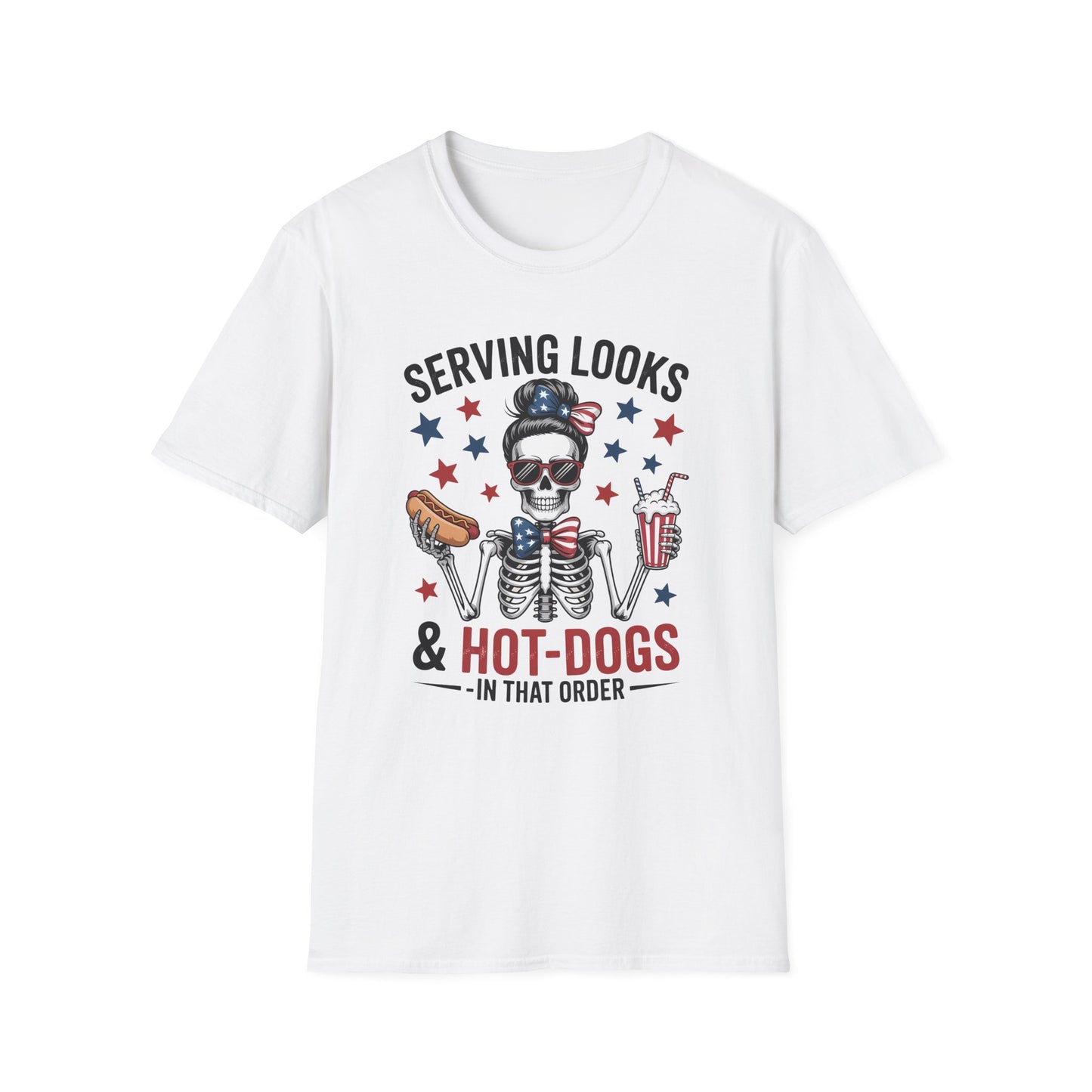 Patriotic Skeleton T-Shirt