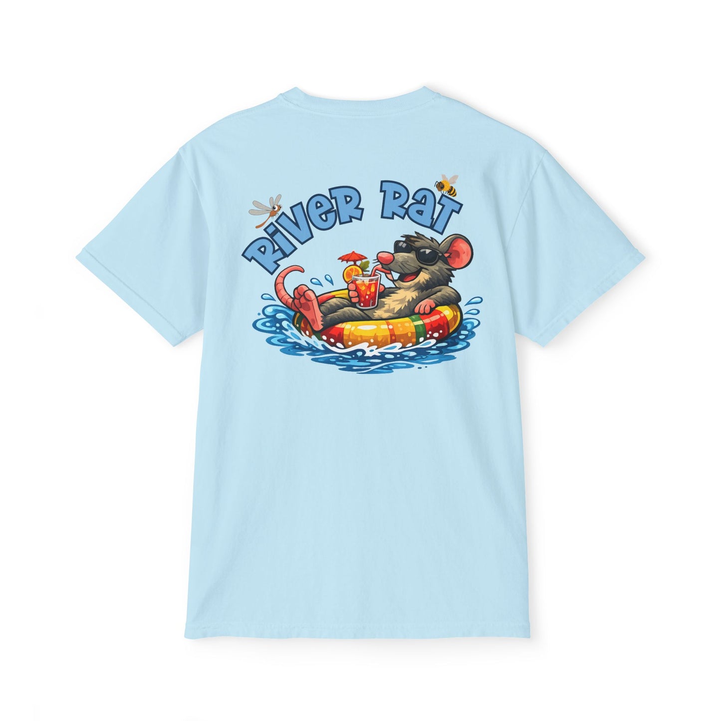 River Rat Pocket Comfort Colors T-Shirt