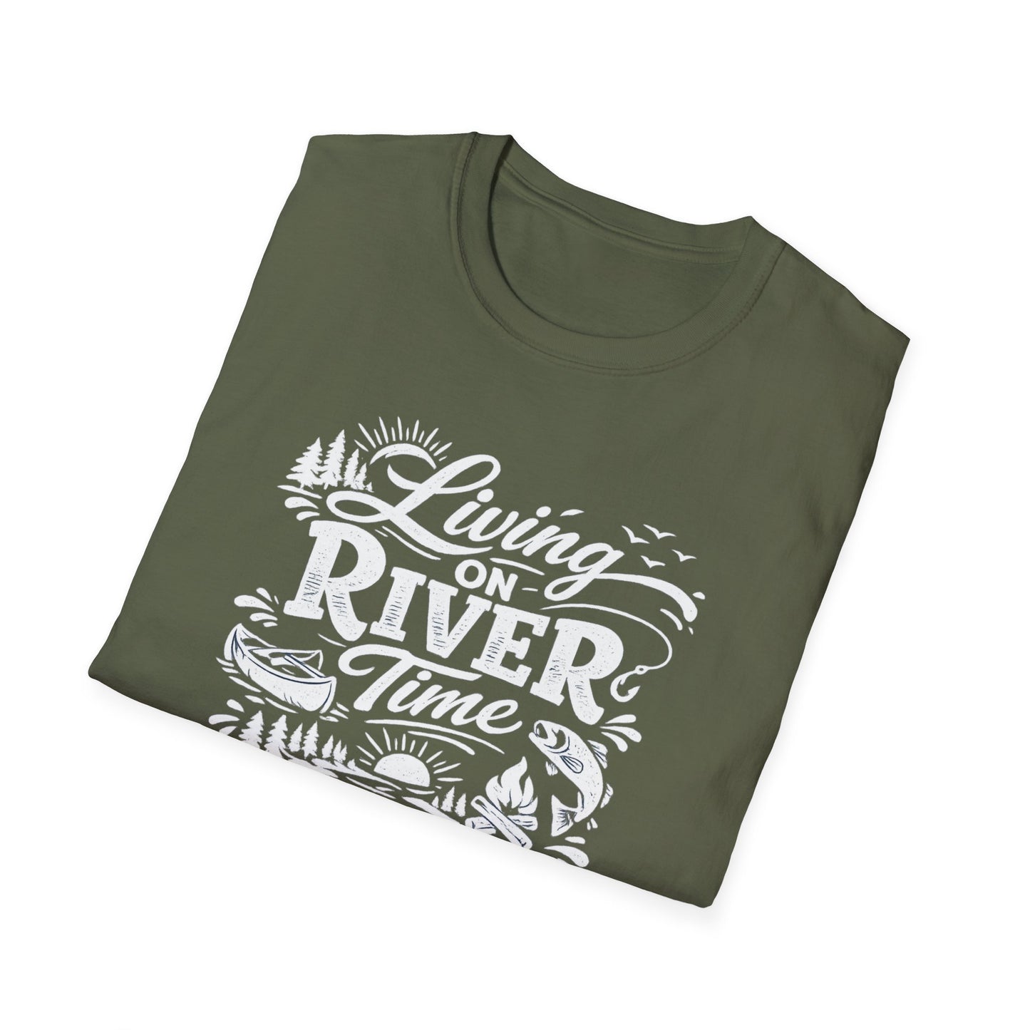 Living on River Time Shirt