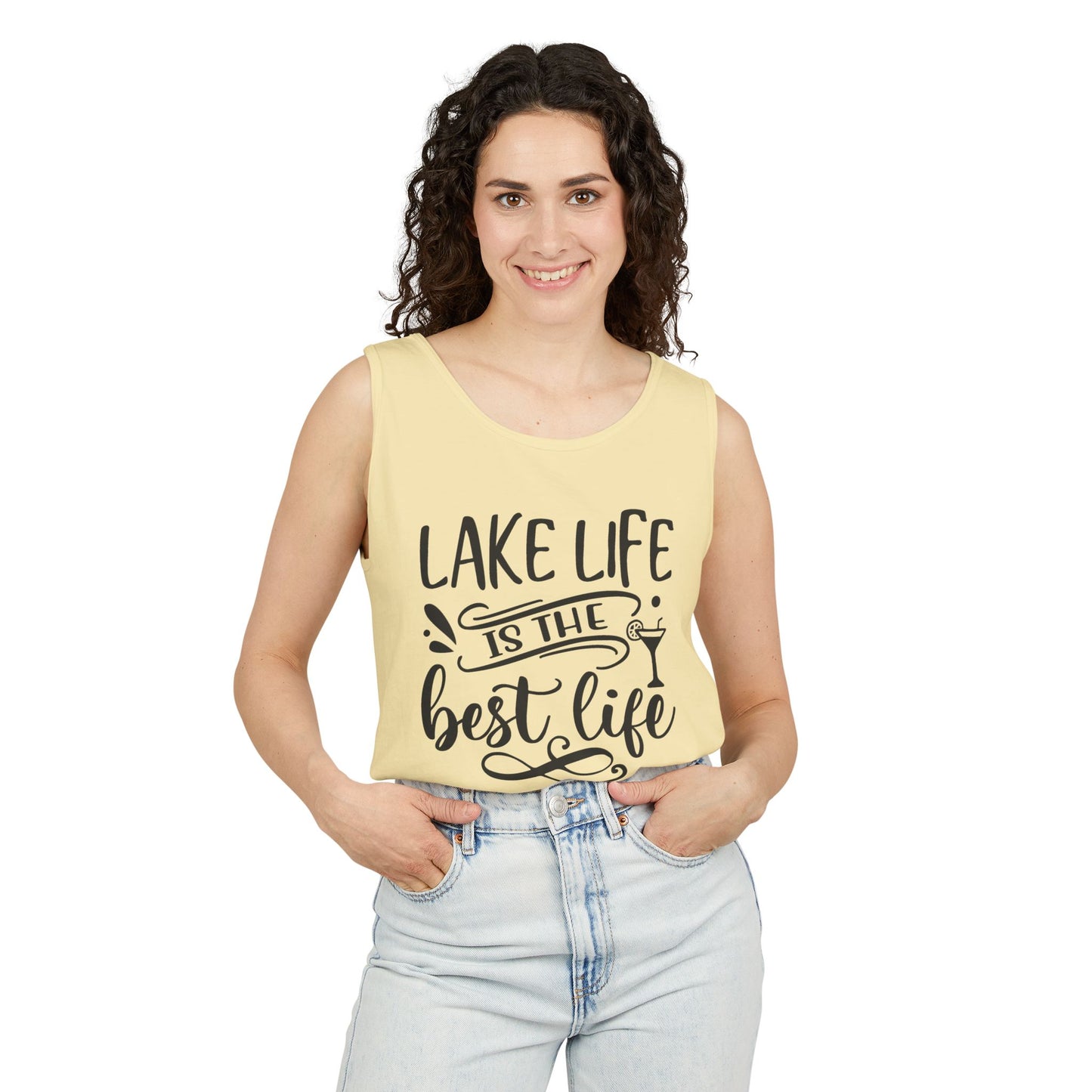Lake Life Is The Best Life- Comfort Colors Tank