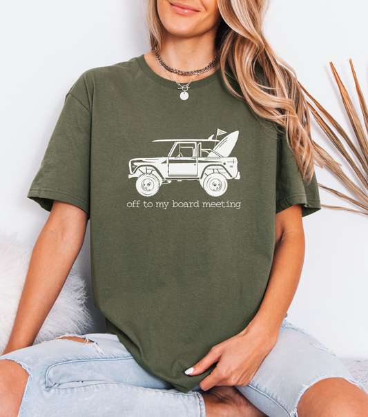 Off to My Board Meeting