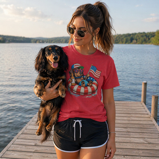 Patriotic Dachshund T-Shirt