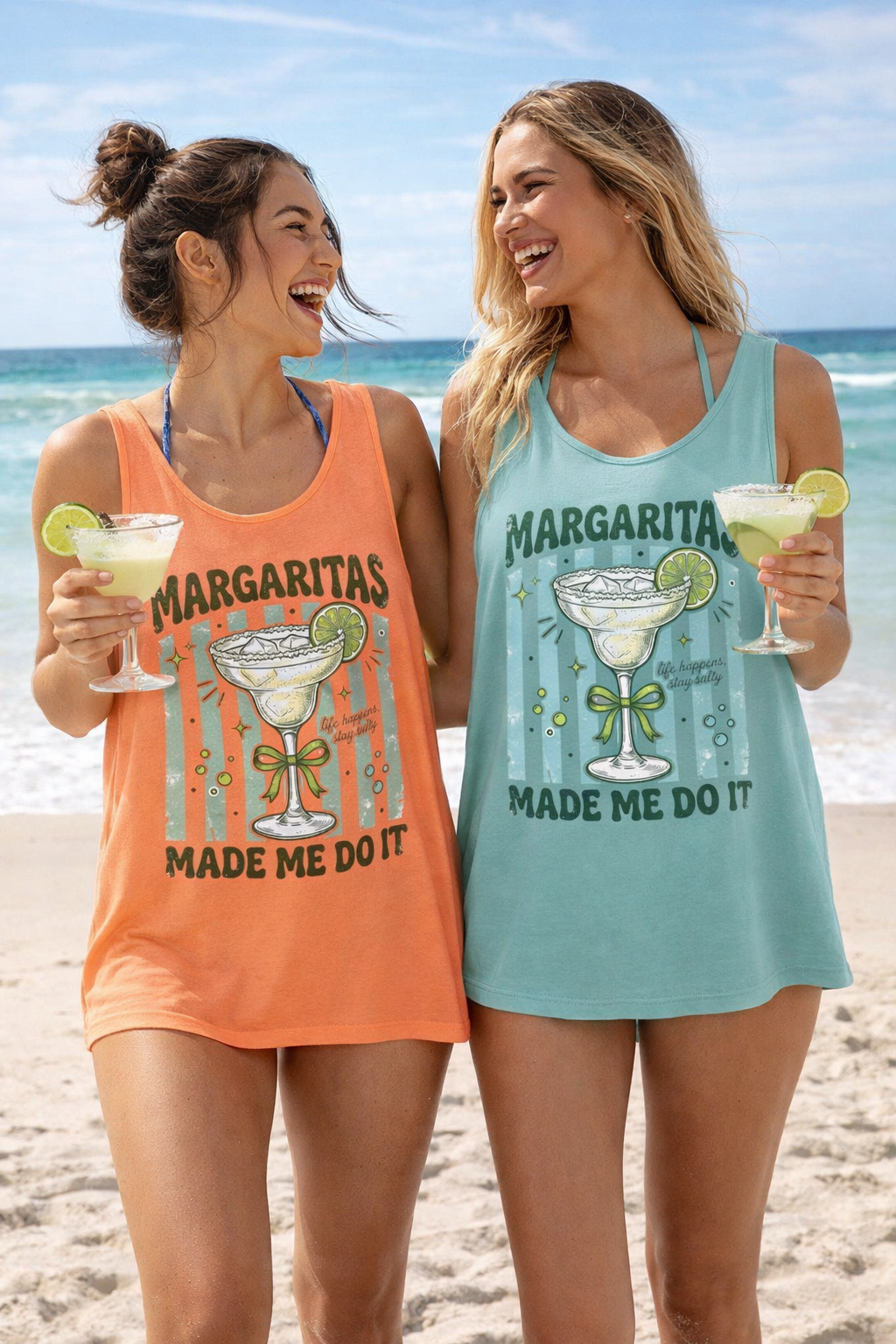Margaritas Made Me Do It- Comfort Colors Tank