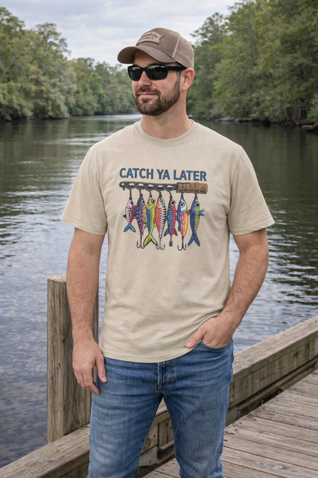 Catch Ya Later Fishing T-Shirt