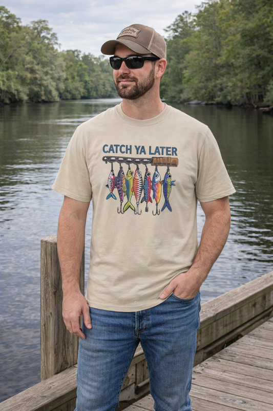 Catch Ya Later Fishing T-Shirt