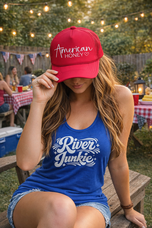 American Honey- Embroidered Trucker Hat