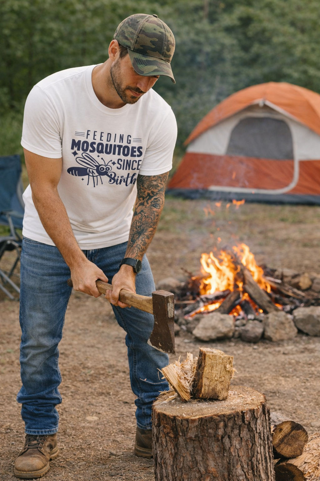 Feeding Mosquitoes Since Birth