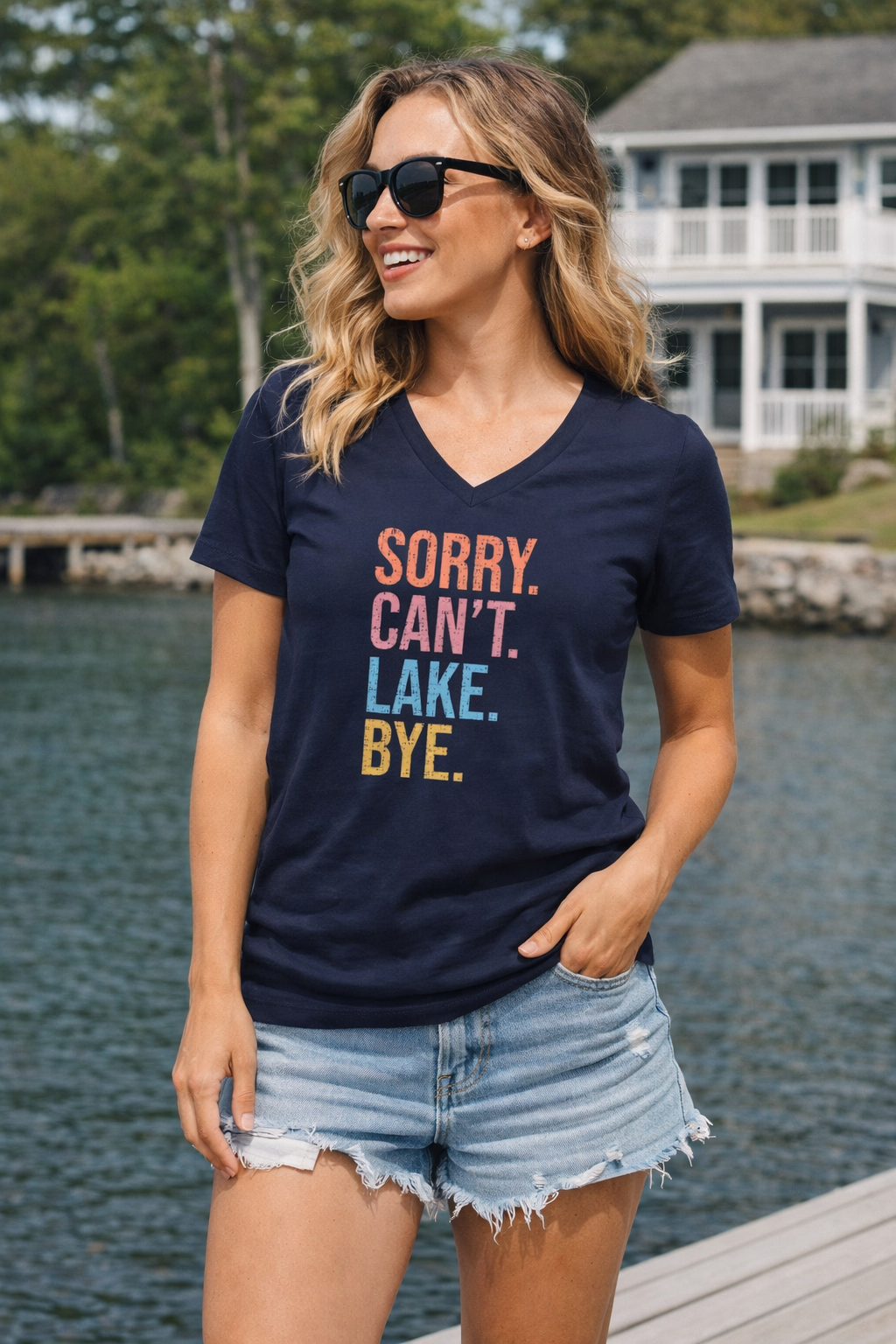 Sorry. Can't. Lake. Bye T-shirt