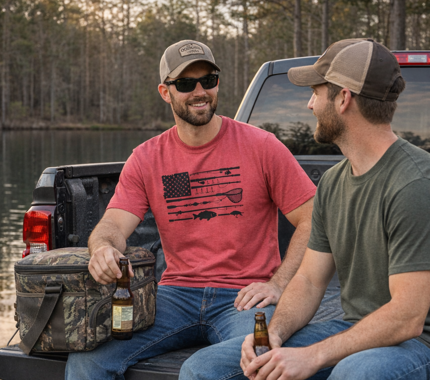 Fishing Flag T-Shirt